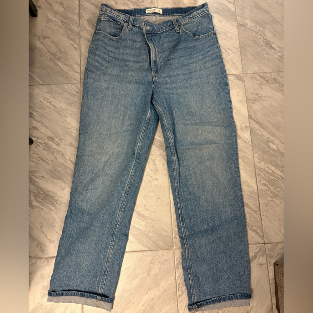 Abercrombie & Fitch Light Blue Straight Jeans